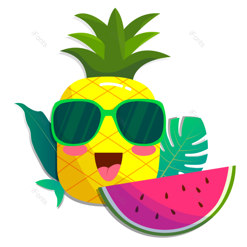 西瓜图片,夏天元素,水果PNG,免抠素材